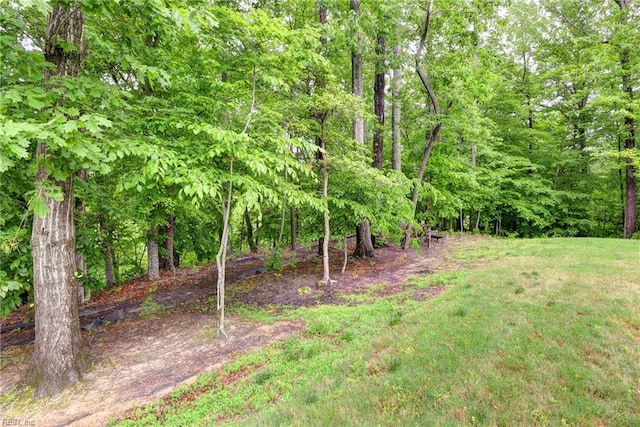 307 Lorraine Dr, Williamsburg, VA 23185 - view of grassy yard with a view of trees