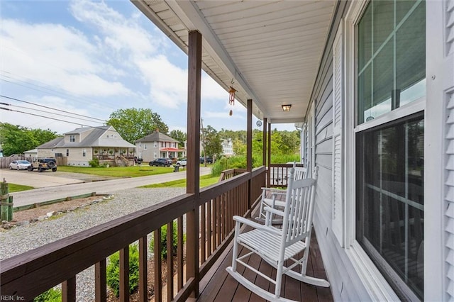13 Dandy Point Rd, Hampton, VA 23664 - balcony featuring a porch and a residential view
