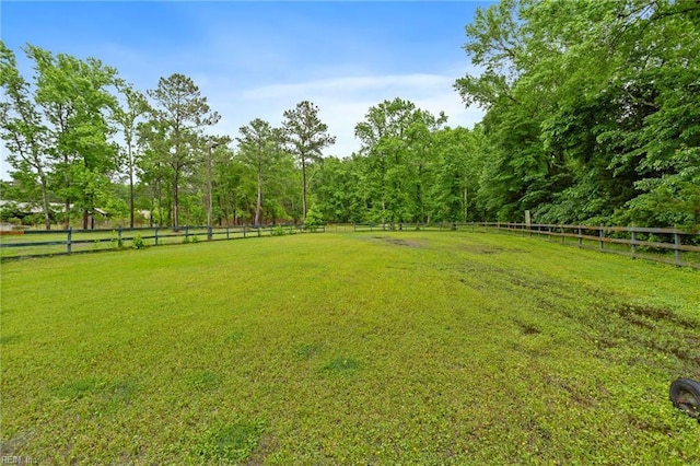 253 S George Washington Hwy, Chesapeake, VA 23323 - view of yard with a wooded view