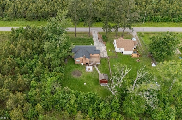 27195 Dogwood Bend Rd, Franklin, VA 23851 - view of subject property with a forest
