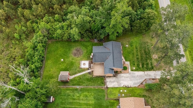 27195 Dogwood Bend Rd, Franklin, VA 23851 - view from above of property