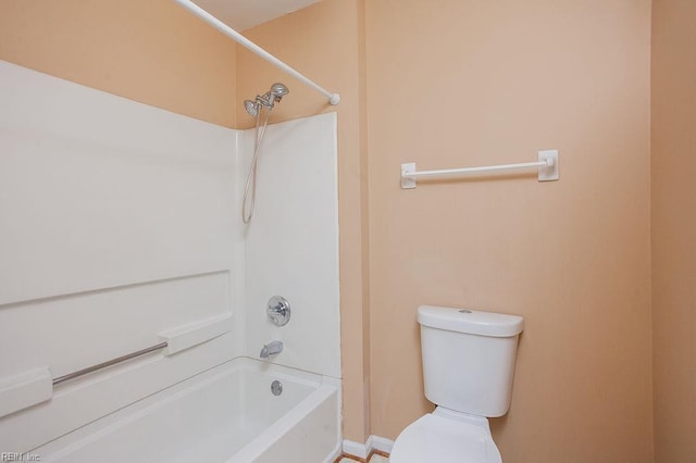 1705 Ocean Bay Dr, Virginia Beach, VA 23454 - bathroom featuring shower / washtub combination and toilet