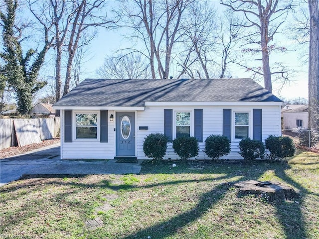 332 Shawen Dr, Hampton, VA 23669 - view of front facade with a shingled roof
