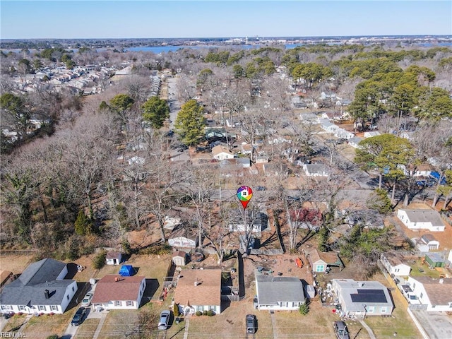 332 Shawen Dr, Hampton, VA 23669 - aerial view of property and surrounding area with nearby suburban area
