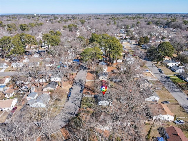 332 Shawen Dr, Hampton, VA 23669 - view of property location with nearby suburban area