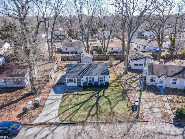 332 Shawen Dr, Hampton, VA 23669 - aerial view of residential area
