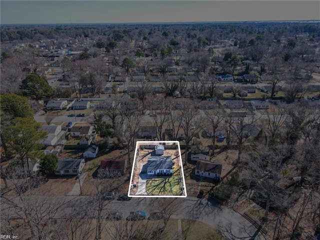 332 Shawen Dr, Hampton, VA 23669 - view of property location featuring property boundaries highlighted