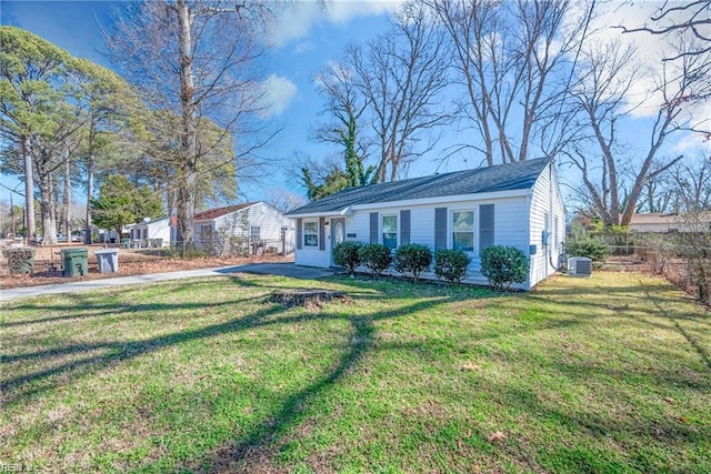 332 Shawen Dr, Hampton, VA 23669 - view of front of home with cooling unit