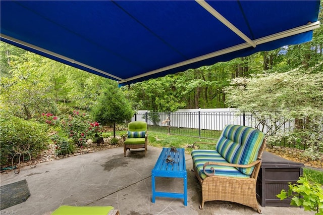 2968 Elegance Ln, Virginia Beach, VA 23456 - view of patio / terrace featuring fence
