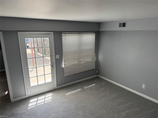 719 Tilden Pl, Virginia Beach, VA 23454 - doorway to outside with carpet, baseboards, and plenty of natural light