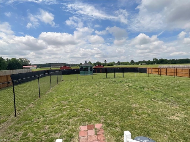 103 Lawrence Dr, Elizabeth City, NC 27909 - view of yard featuring a view of countryside