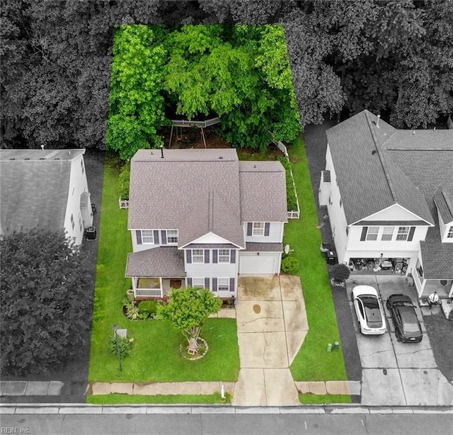 5049 Kelso St, Suffolk, VA 23435 - view from above of property