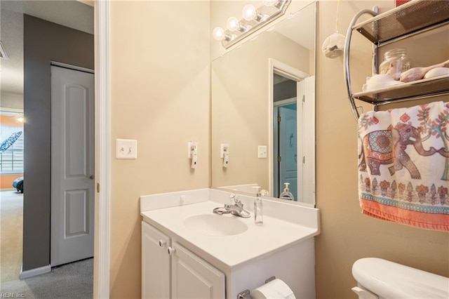 5049 Kelso St, Suffolk, VA 23435 - half bathroom with toilet and vanity