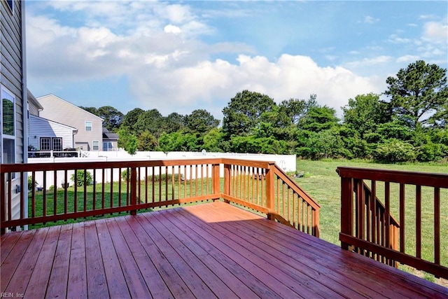 20 Pickins Dr, Poquoson, VA 23662 - view of wooden terrace