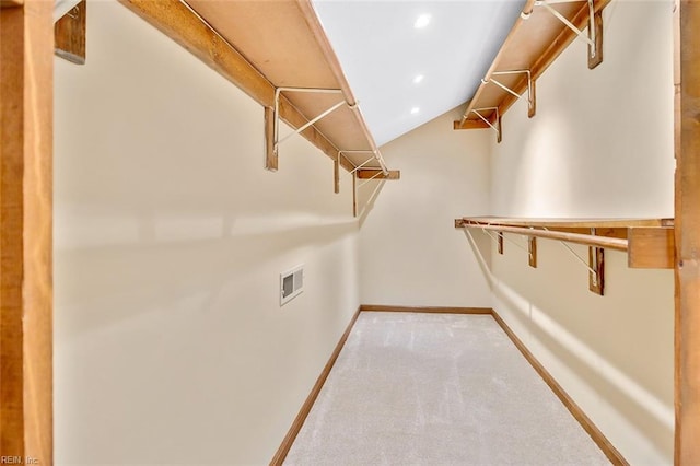810 Erskine St, Hampton, VA 23666 - walk in closet featuring carpet floors and lofted ceiling