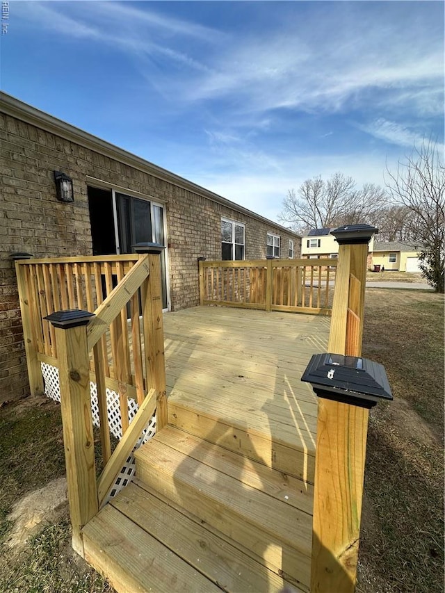 2800 Candlewood Cir, Chesapeake, VA 23324 - view of wooden deck