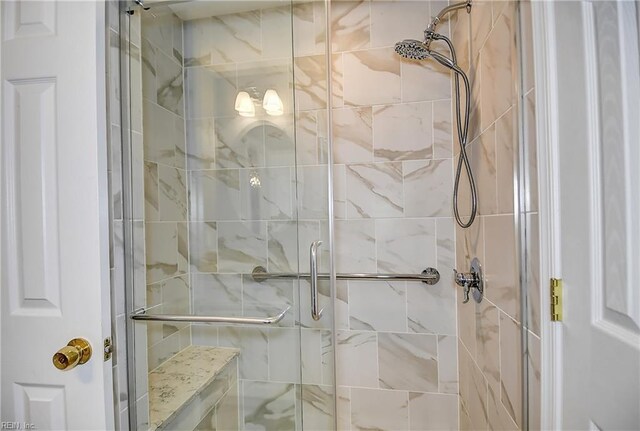 3582 Tennessee Ave, Norfolk, VA 23502 - bathroom with a shower stall