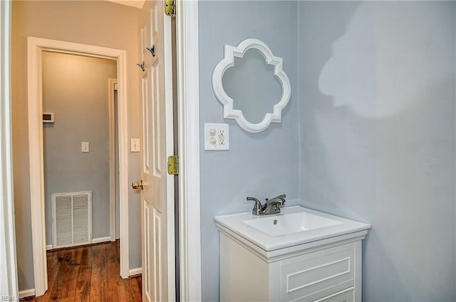 3582 Tennessee Ave, Norfolk, VA 23502 - bathroom featuring wood finished floors and vanity