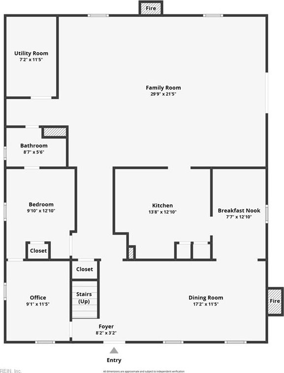 3582 Tennessee Ave, Norfolk, VA 23502 - home floor plan