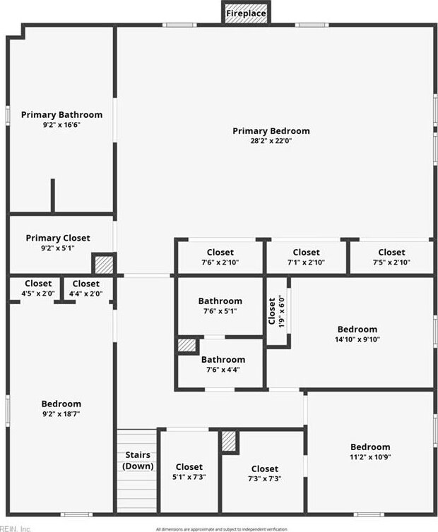 3582 Tennessee Ave, Norfolk, VA 23502 - property floor plan