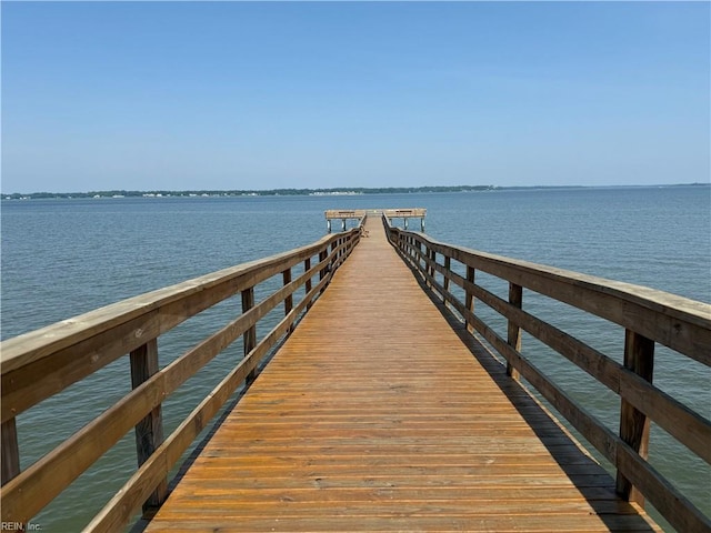 107 Hamilton Ct, Suffolk, VA 23435 - dock with a water view