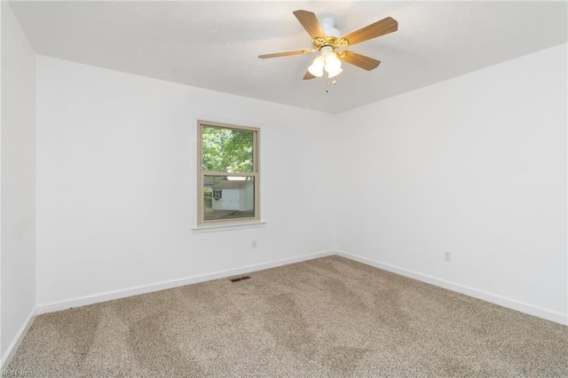 25 Hunter Trce, Hampton, VA 23669 - unfurnished room featuring carpet flooring, baseboards, and a ceiling fan