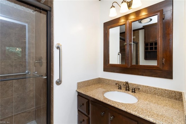 25 Hunter Trce, Hampton, VA 23669 - bathroom with a stall shower and vanity