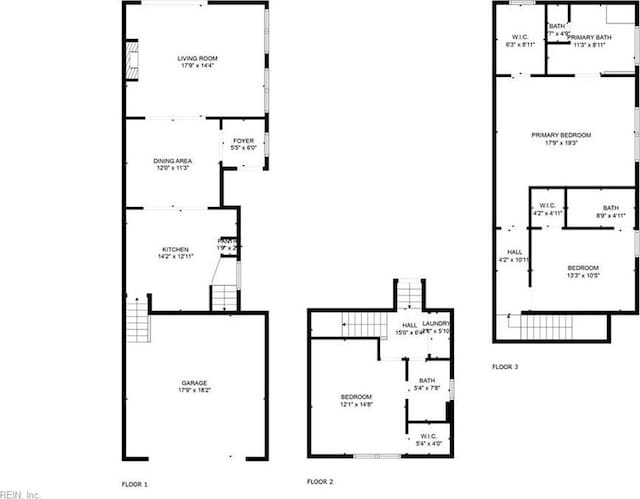 1278 Little Bay Ave Unit B, Norfolk, VA 23503 - room layout