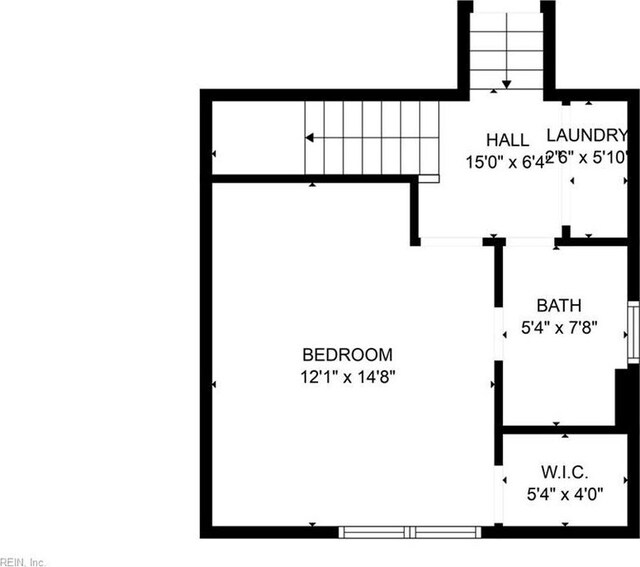 1278 Little Bay Ave Unit B, Norfolk, VA 23503 - floor plan / room layout
