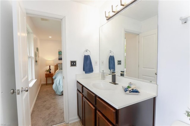 1060 Fairgrounds Ln, Suffolk, VA 23434 - ensuite bathroom with vanity and baseboards