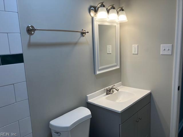 12765 Woodside Ln, Newport News, VA 23602 - bathroom featuring vanity and toilet