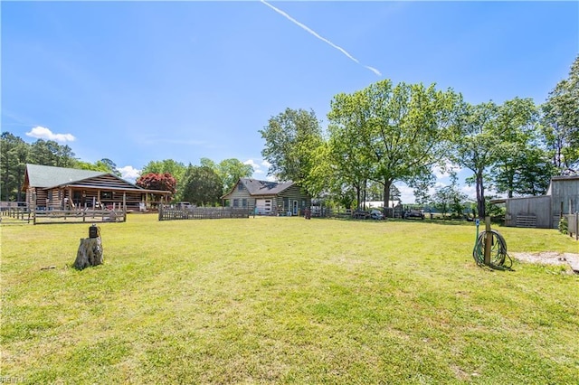 view of yard