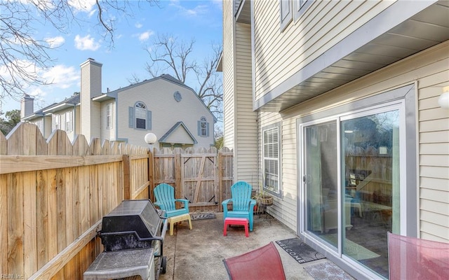 5217 Bardith Cir, Virginia Beach, VA 23455 - view of patio / terrace featuring fence