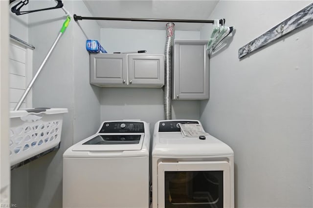 725 Forest Trl, Virginia Beach, VA 23452 - clothes washing area featuring cabinet space and independent washer and dryer