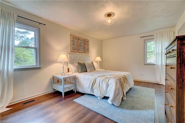 1305 Oak Ridge Dr, Chesapeake, VA 23322 - bedroom with wood finished floors and baseboards