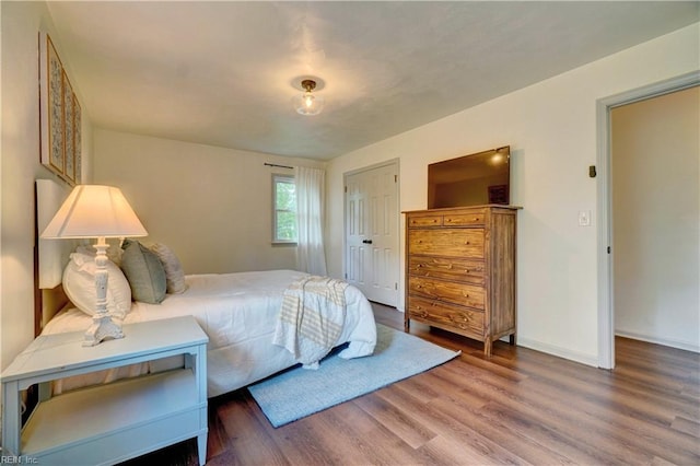 1305 Oak Ridge Dr, Chesapeake, VA 23322 - bedroom with wood finished floors and baseboards