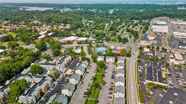 aerial view of property and surrounding area