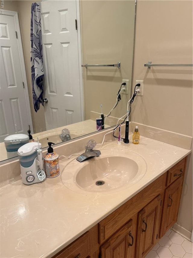 4705 Kempsville Green Parkway, Virginia Beach, VA 23462 - bathroom featuring vanity and tile patterned floors