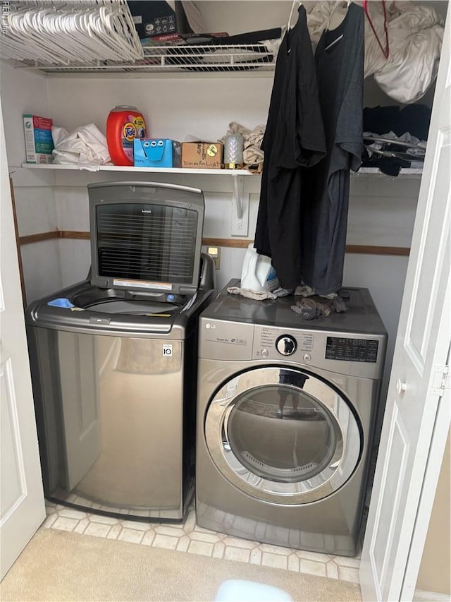 4705 Kempsville Green Parkway, Virginia Beach, VA 23462 - laundry area featuring washer and dryer