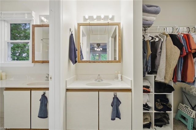 411 Rhode Island Ave, Norfolk, VA 23508 - full bathroom with a spacious closet and vanity