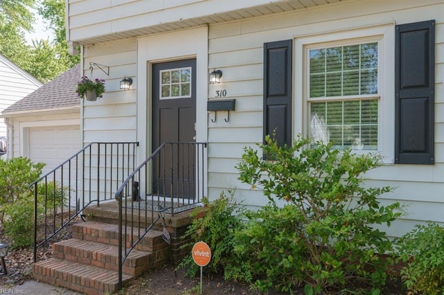 310 Manteo Ave, Hampton, VA 23661 - entrance to property featuring a garage