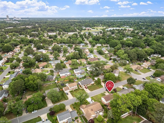 4769 Marlborough Dr, Virginia Beach, VA 23464 - aerial perspective of suburban area