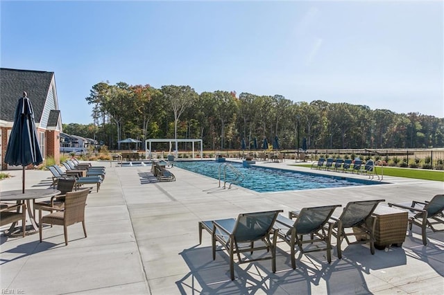 109 Big Woods Dr, Poquoson, VA 23662 - community pool with a patio
