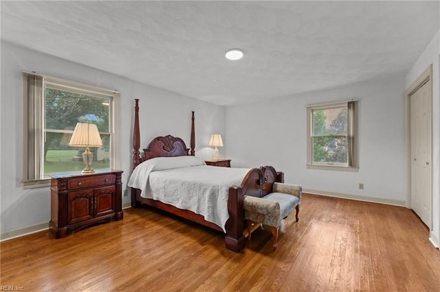 104 Beechwood Dr, Franklin, VA 23851 - bedroom with light wood-type flooring and baseboards