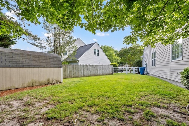 2777 Livingston Loop, Virginia Beach, VA 23456 - view of yard with a storage unit and an outbuilding