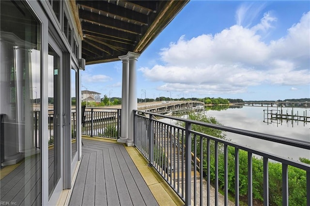 4250 Granby St Unit 106, Norfolk, VA 23504 - balcony with a water view