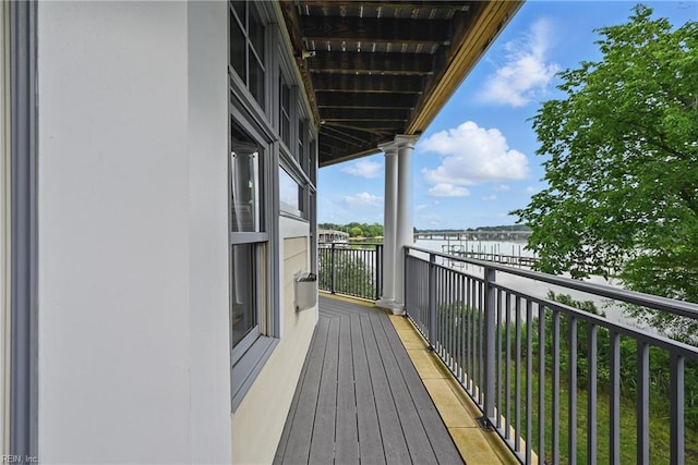 4250 Granby St Unit 106, Norfolk, VA 23504 - balcony with a water view