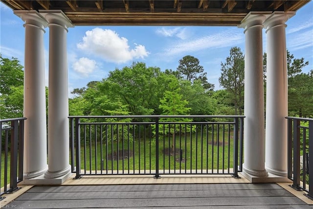 4250 Granby St Unit 106, Norfolk, VA 23504 - view of wooden terrace