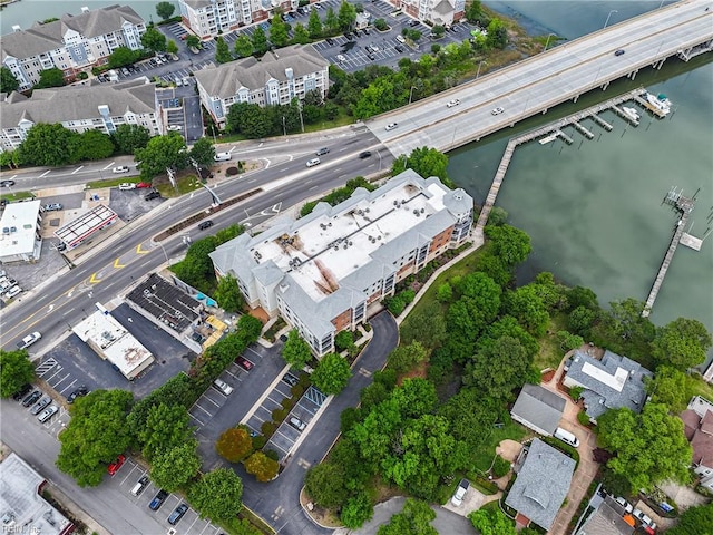 4250 Granby St Unit 106, Norfolk, VA 23504 - aerial view of property and surrounding area featuring a large body of water and a highway