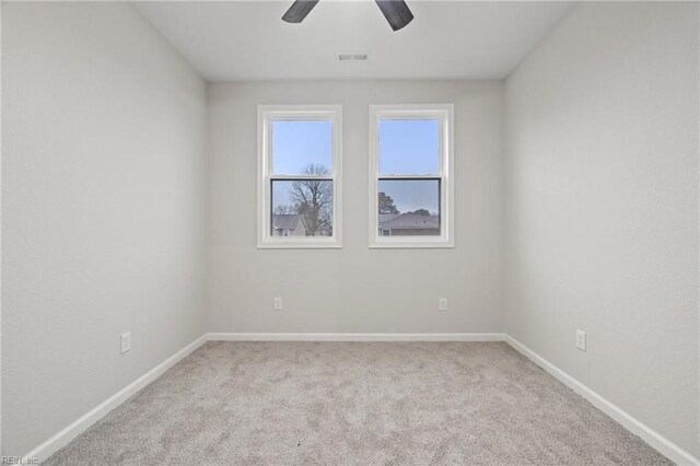 1755 Jason Ave, Norfolk, VA 23509 - unfurnished room featuring carpet flooring, a ceiling fan, and baseboards